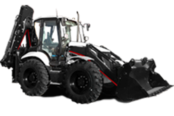 Экскаватор-погрузчик Профессионал PB 991S (Равновеликие колёса)