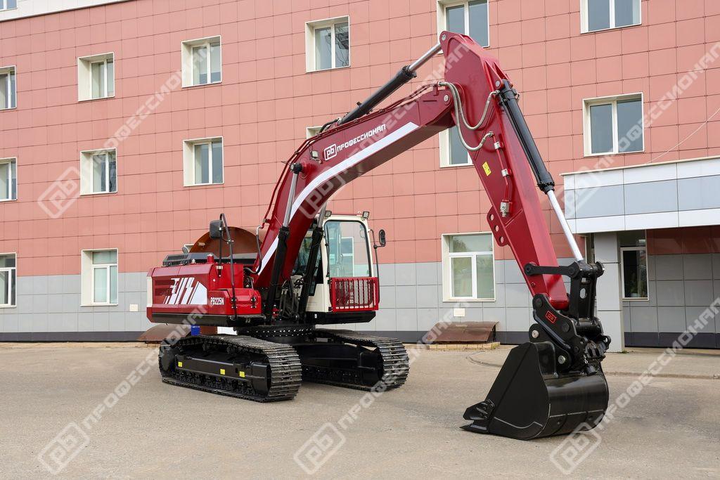 Габаритный гусеничный экскаватор Профессионал PB225N для рытья котлованов, добычи полезных ископаемых, прокладки коммуникаций