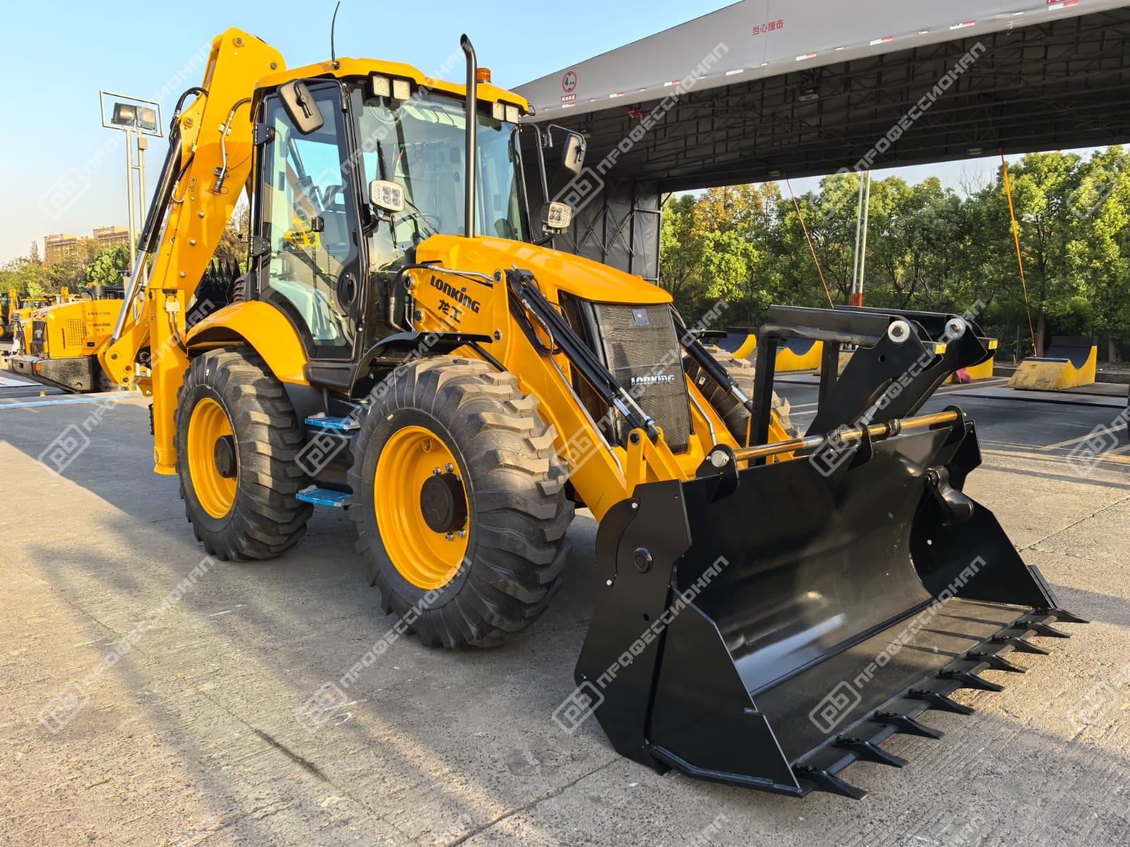Экскаватор-погрузчик Lonking 84C
