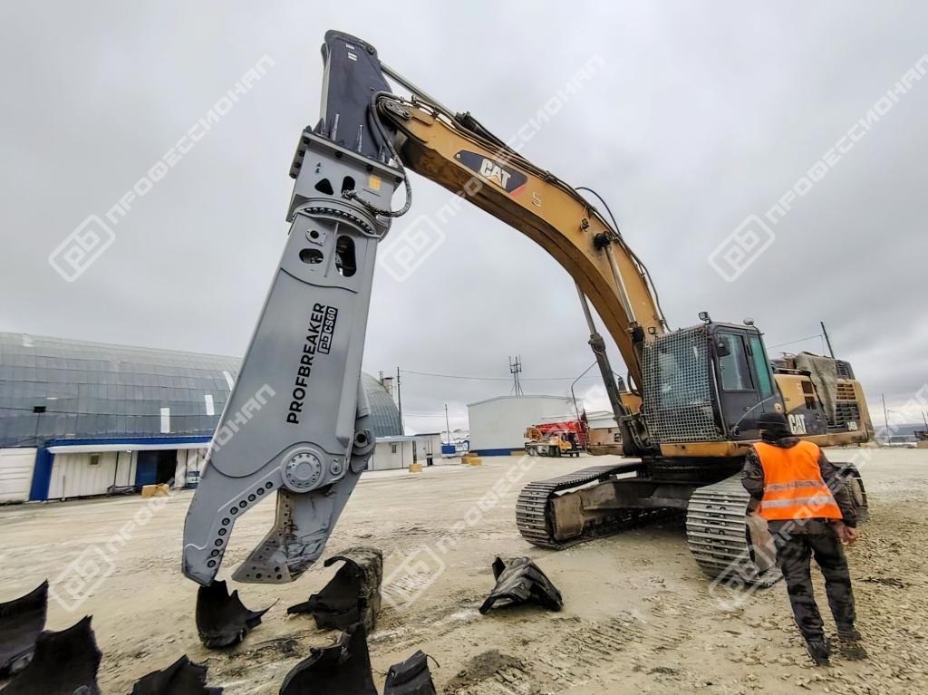 Гидроножницы Profbreaker эффективны для измельчения шин