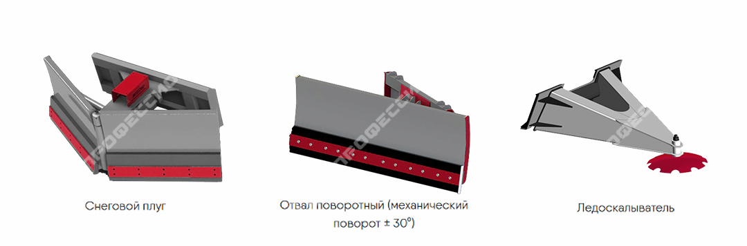 навесное оборудование для минипогрузчика