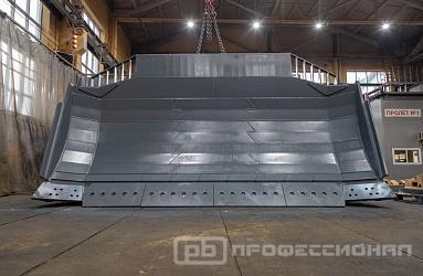 Отвал для самого мощного бульдозера