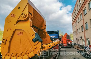 «Профессионал» открывает границы: карьерный ковш собственного производства отгружен в Марокко