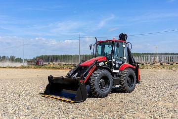 Экскаватор-погрузчик Профессионал PB 991S (Равновеликие колёса)