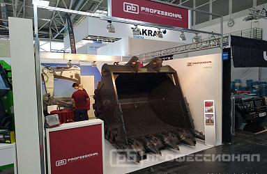 Компания «Профессионал» приняла участие в самой большой в мире выставке строительной и горной техники BAUMA
