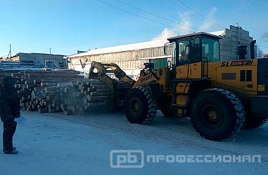 3 года  - не срок! Бревнозахват от «Профессионала» в работе