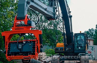 Введен в эксплуатацию вибропогружатель Daedong