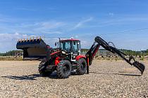 Экскаватор-погрузчик Профессионал PB 991S (Равновеликие колёса)