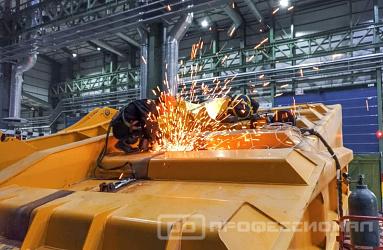 Произведен кузов для самосвала Caterpillar 793D грузоподъемностью 230 т