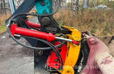 Как расширить возможности экскаватора при помощи тилтротатора. Опыт нашего постоянного клиента