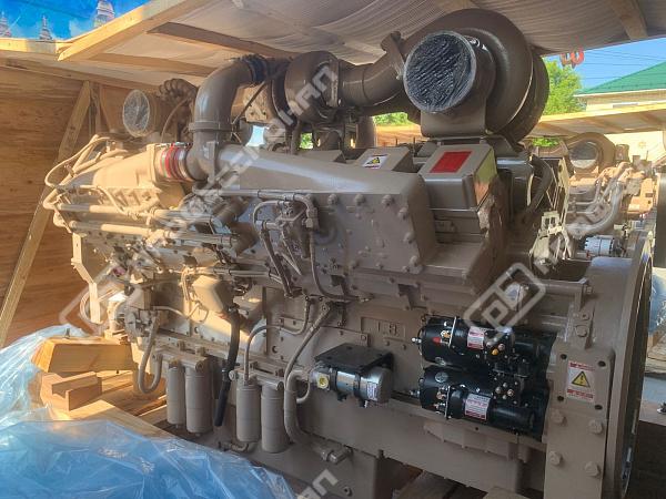 Шеф-монтаж двигателя внутреннего сгорания Cummins KTTA50 (K2000E) на автосамосвале Komatsu 730E силами специалистов ООО 