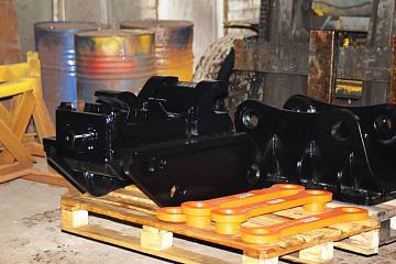 Квик-каплер механический на Doosan DX420
