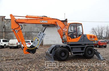 Гидромолот Profbreaker PB210H на коммунальной службе в Великом Устюге