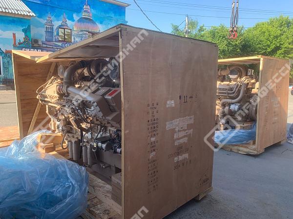 Шеф-монтаж двигателя внутреннего сгорания Cummins KTTA50 (K2000E) на автосамосвале Komatsu 730E силами специалистов ООО 