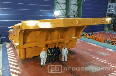 Произведен кузов для самосвала Caterpillar 793D грузоподъемностью 230 т
