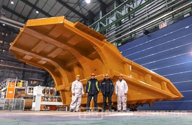 Произведен кузов для самосвала Caterpillar 793D грузоподъемностью 230 т