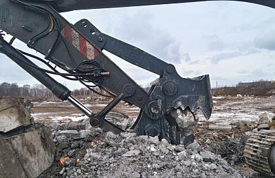 Крашеры «Профессионала» дробят бетон в Тульской области