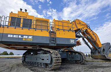 Источник фото: btlogistic.ru «Профессионал» изготовил ковш для опытного образца карьерного экскаватора BELAZ BX20012